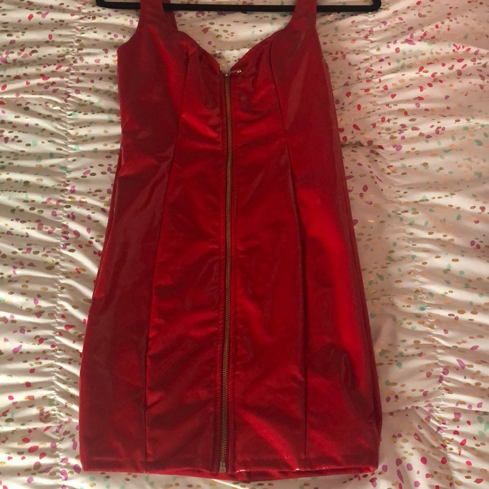 Red dress